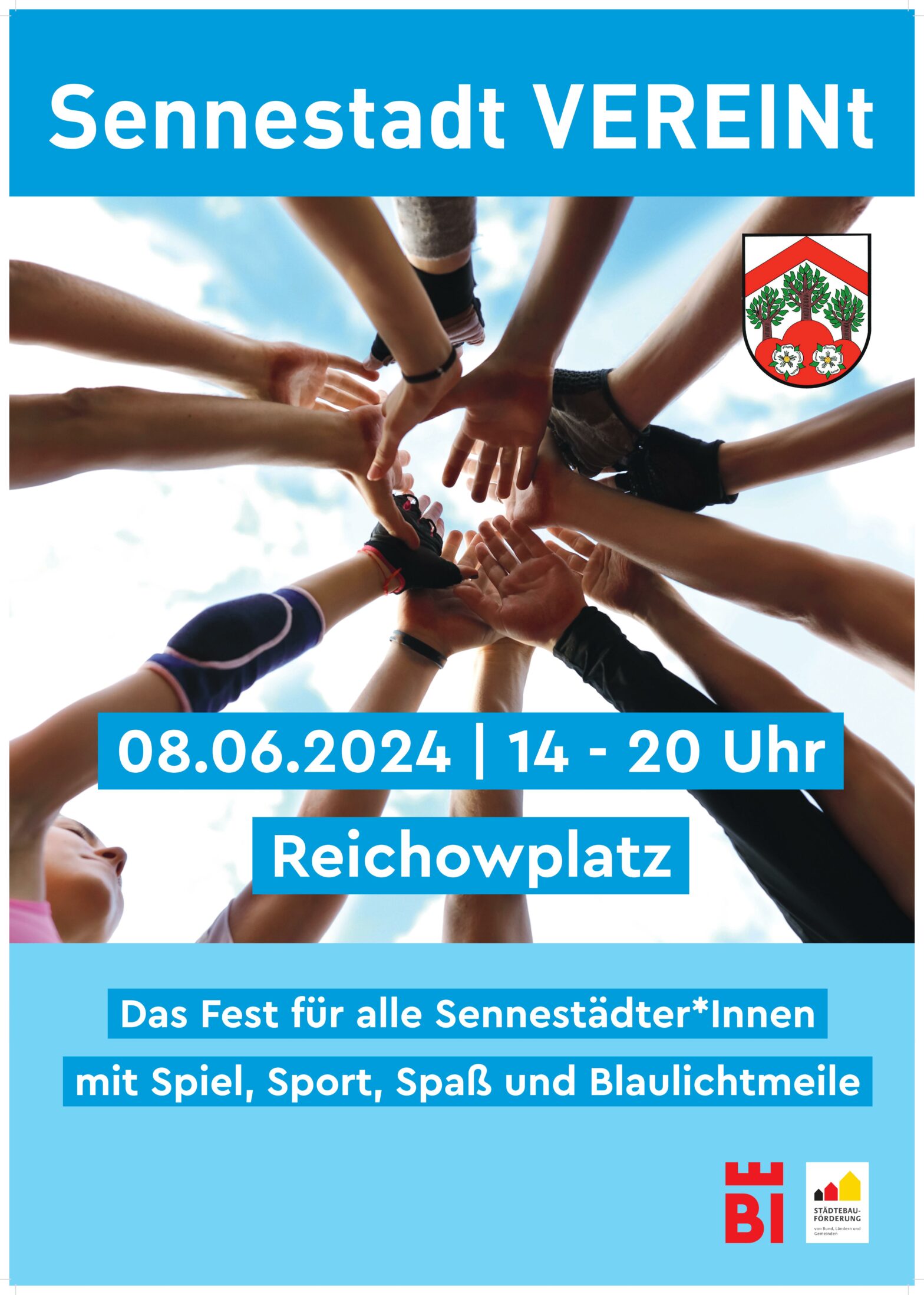 Stadtteilfest auf dem Reichowplatz