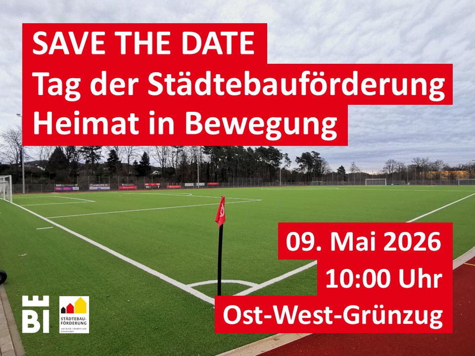SAVE THE DATE – Tag der Städtebauförderung